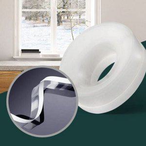 차단 외풍 문풍지 창문 단열 투명 틈막이 시공 바람막이