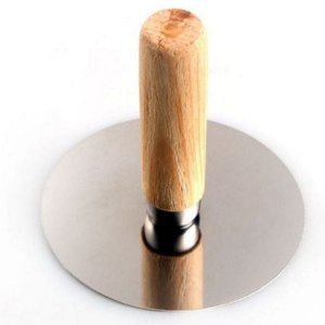 호떡 도구 누르개 누름판 요리 스테인레스 원형 프레스 나무