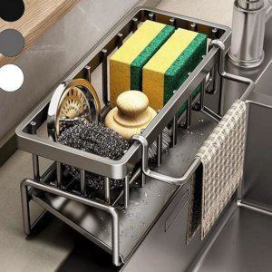 다용도 건조대 물빠짐 꽂이 정리 선반 주방 수세미 싱크대