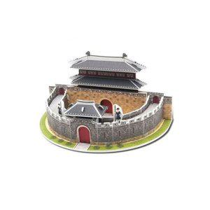 어린이 3d 건축물 퍼즐 모형 종이 만들기 입체