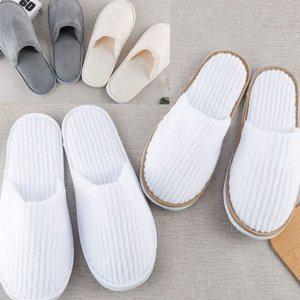 실내 슬리퍼 부드러운 일회용 여행용 290mm 타올 호텔