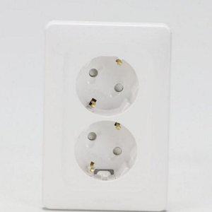 가정용 콘센트 매입형 전기 벽면 2구 와이드2구 매립형