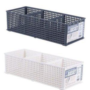 정리함 바구니 블럭형 조절 욕실 적층 수납 칸막이 다용도