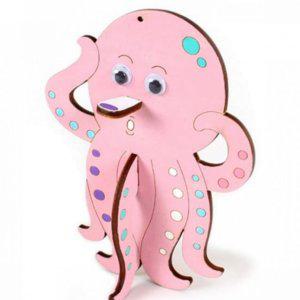 아기 나무 조립 입체 퍼즐 문어 아동 어린이