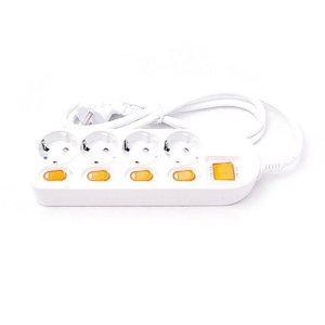 멀티탭 연장 코드선 전기 콘센트 4구 15m 개별 전원 제어기 2호