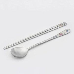 각시 수저세트 젓가락 숟가락 한식 조리도구 소품정리 1P