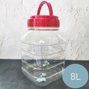 밀폐용기 8L 보관용기 8487 양념통 PET사각용기 고추장통 젓갈통 된장통