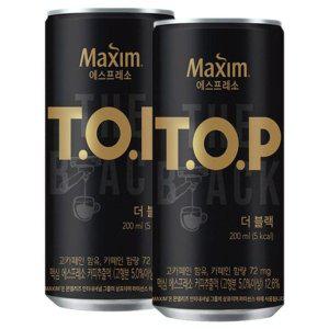 맥심 티오피 더블랙 200ml x 36캔