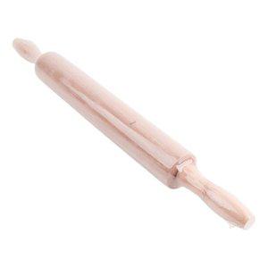 박달나무 양손 롤링밀대 소 국수 만두피 베이킹 홍두깨