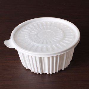 탕용기 BF220파이 감자탕용기 중 백색 200세트 일회용