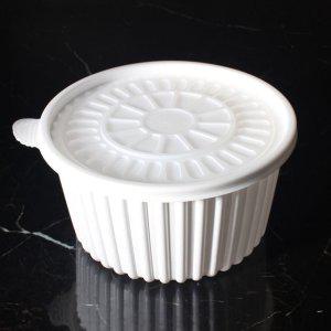 탕용기 BF225파이 감자탕용기 대 200세트 일회용 포장