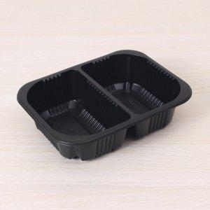 PP실링용기 JH 19155-2B 블랙 900개 일회용 포장용기