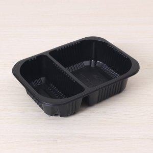 PP실링용기 JH 19155-2A 블랙 900개 일회용 포장용기