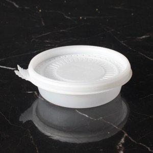 일회용죽용기 BF반죽원형 150 백색800세트 죽포장용기