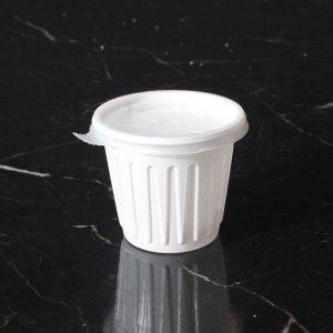 일회용소스용기 JH75파이 대 화이트3000세트 포장용기