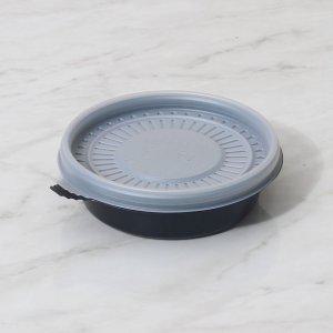 일회용죽용기 BF 반죽 원형 150 블랙 800세트 일회용