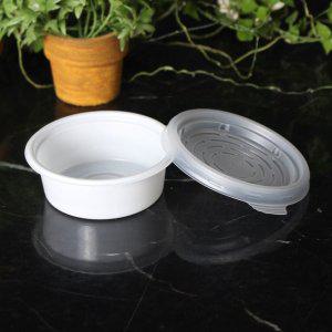 일회용 소스용기 68파이 특소 화이트 3000세트 소스컵