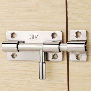 방문 슬라이딩 스텐문 문걸쇠 빗장 고리 장치 잠금쇠 잠금