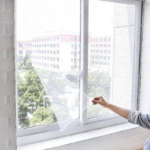 간편 탈부착 붙이는 방충망 모기장 창문 차단 벌레