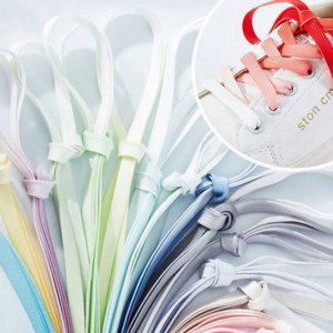 패션 교체 신발끈 유색 슈즈 운동화 끈 그라데이션 데일리