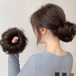 곱슬 헤어밴드 컬 업스타일 머리 올림 데일리 여성