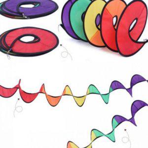 장식 나선형 야외 바람개비 정원 공원 스피너