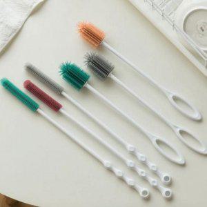 국산 물병 브러쉬 젖병 실리콘 세척솔 솔 텀블러