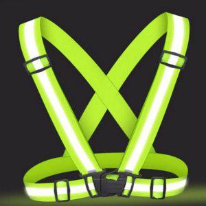 아웃도어 반사 야간 도로안전용품 멜빵 라이딩 벨트 안전