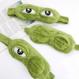 안대 여행용 개구리 데일리 마스크 귀여운 부드러운 수면