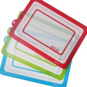 논슬립 얇은 도마 3종 재료별 위생 휴대용 캠핑용 시트