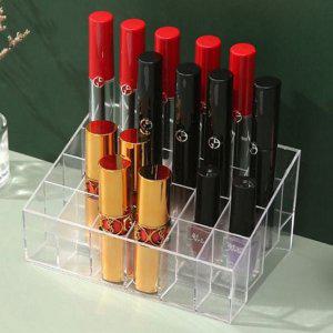 립스틱 립글로스 투명 진열대 펜슬 아크릴 정리대 정리함 화장품