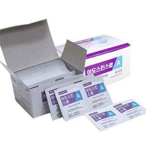 알코올 의약외품 솜 알콜솜 휴대용 일회용 소독 개별포장 소독용 스왑