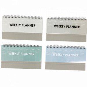 스탠딩 탁상용 데스크 사무용 주간 pp 스케줄러 투명