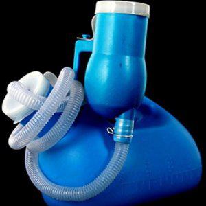 캠핑용 침대용 튜브형 소변통 환자용 소변기 휴대용 남성