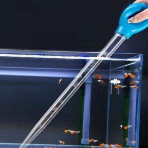 수족관 청소 스포이드 용품 물갈이 이물질 사이펀 수족관용 어항 대형