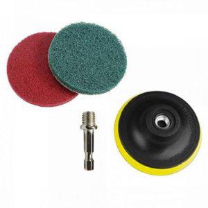 타일 전동 브러쉬 욕실 드릴 솔 다용도 청소 주방 수세미