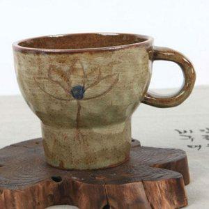 도자기 커피 절구형 홈카페 감성 수공예 주방 핸드메이드 머그컵