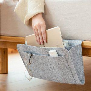 펠트 수납 사이드 걸이형 포켓 주머니 정리함 소파 침대
