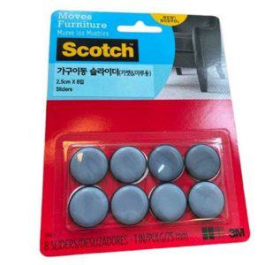 마루용 카펫용 소음방지 의자 슬라이더 가구 이동 테프론