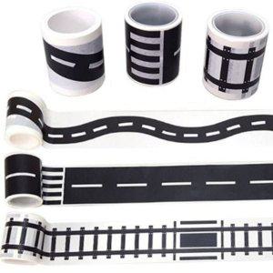 테이프 선긋기 마스킹 자동차 도로 직선 곡선