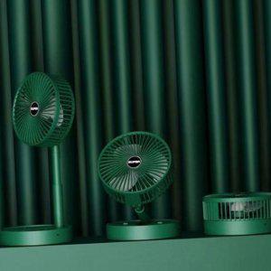이동식 usb 컴팩트 캠핑용 탁상용 선풍기 무선 저소음