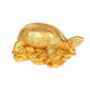 재물 개업 장식 풍수 황금 선물 거북이