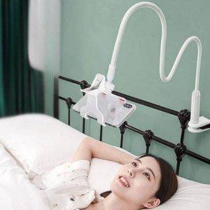 침대용 테이블 핸드폰 스탠드 거치대 침대 스마트폰 휴대폰 집게