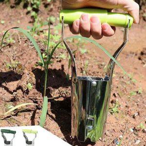 모종삽 농업 수동 이식기 텃밭 정원 식물 원예