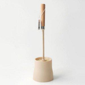 청소 변기 세척솔 욕실 화장실 우드 수납 솔