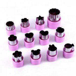 야채 쿠키 커터 채소 찍기틀 스텐 베이킹 쿠키틀