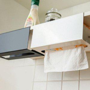 휴지 걸이 주방 티슈 서랍식 벽걸이 다용도 케이스