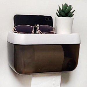 걸이 벽걸이 욕실 접착식 방수 무타공 화장실 휴지