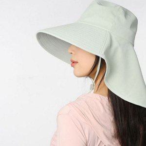 플로피 여름 해수욕장 모자 여성 와이드챙 비치 챙