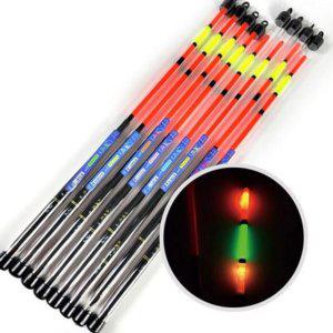 발광 찌 수제 전자 오동목 낚시 야광 민물